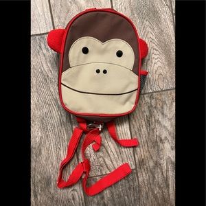 Brand new no tags Skip Hop backpack small monkey design